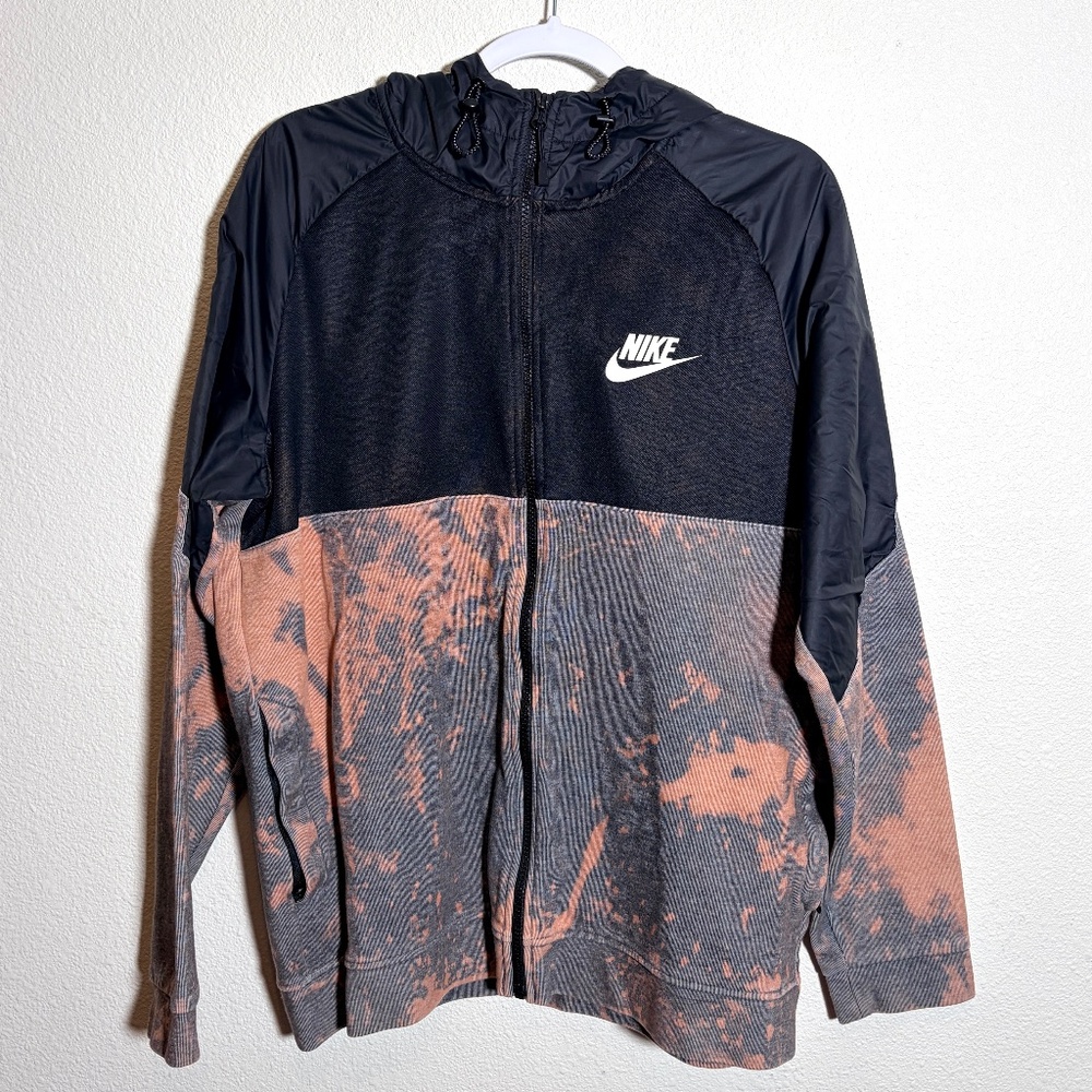 Nike Track & Field Hoodie Jacket Black/Orange L